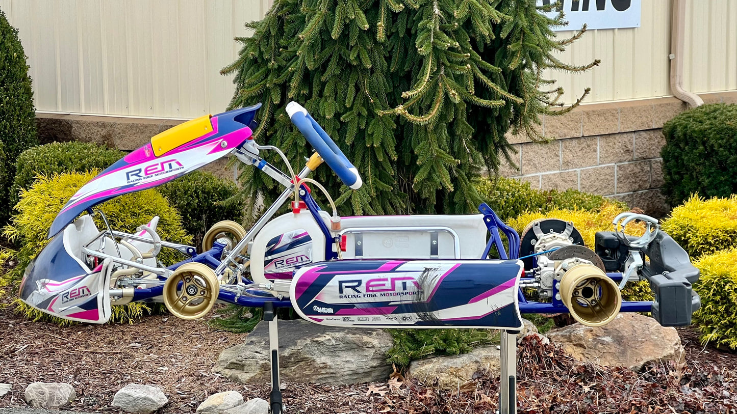 Left Side of a 2024 Kosmic Mercury RR with MXJ Wheels.