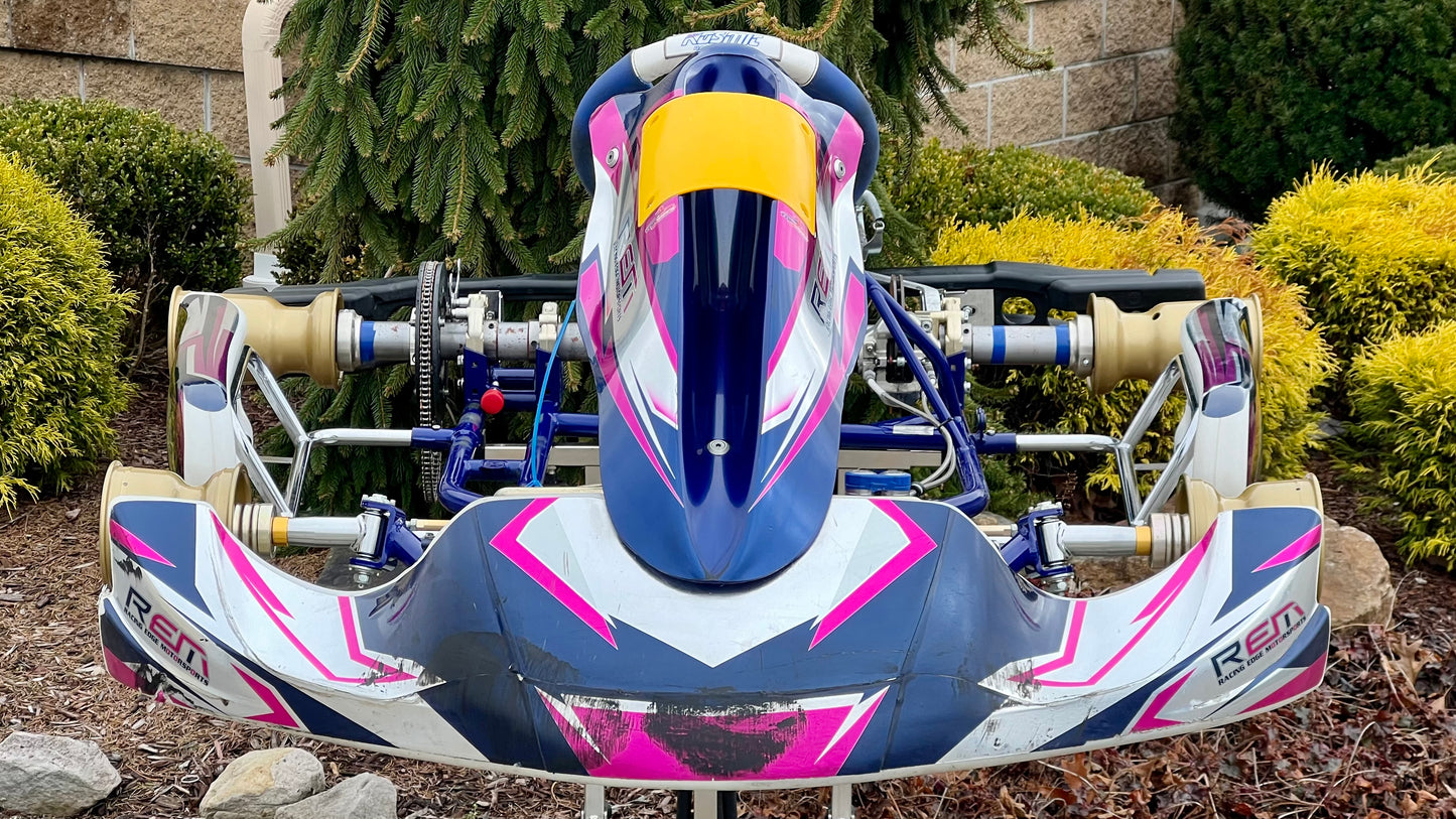 Front of a 2024 Kosmic Mercury RR with MXJ Wheels.