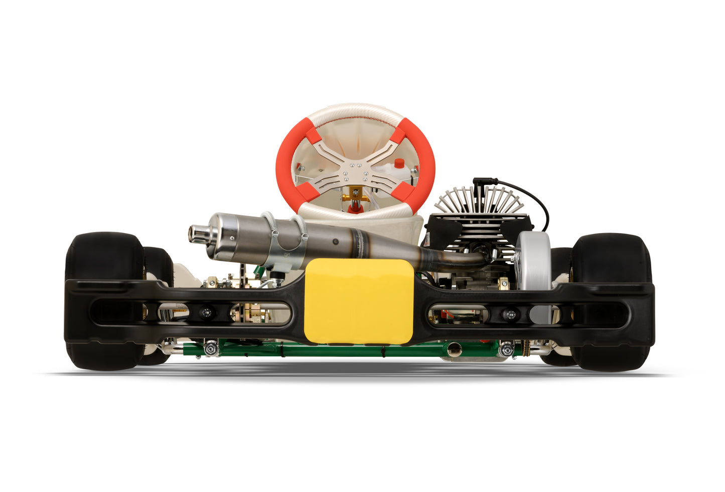 Back Side of a 2025 Tony Kart Rookie EVM/25.