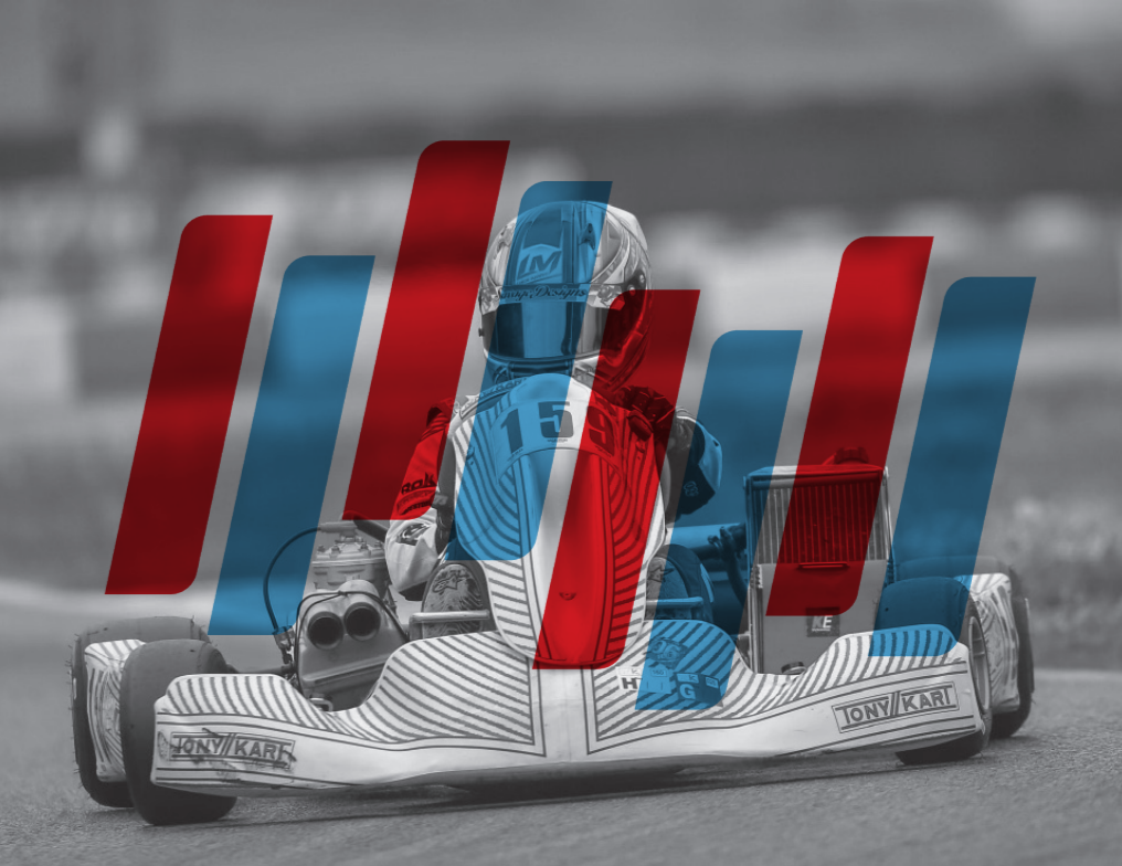 IMSA Driver Luca Mars in His Pro Kart Concepts Prepped Tony Kart.