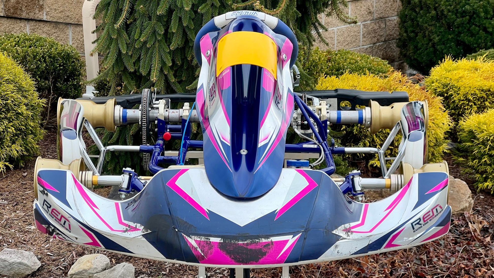 Front of a 2024 Kosmic Mercury RR with MXJ Wheels.