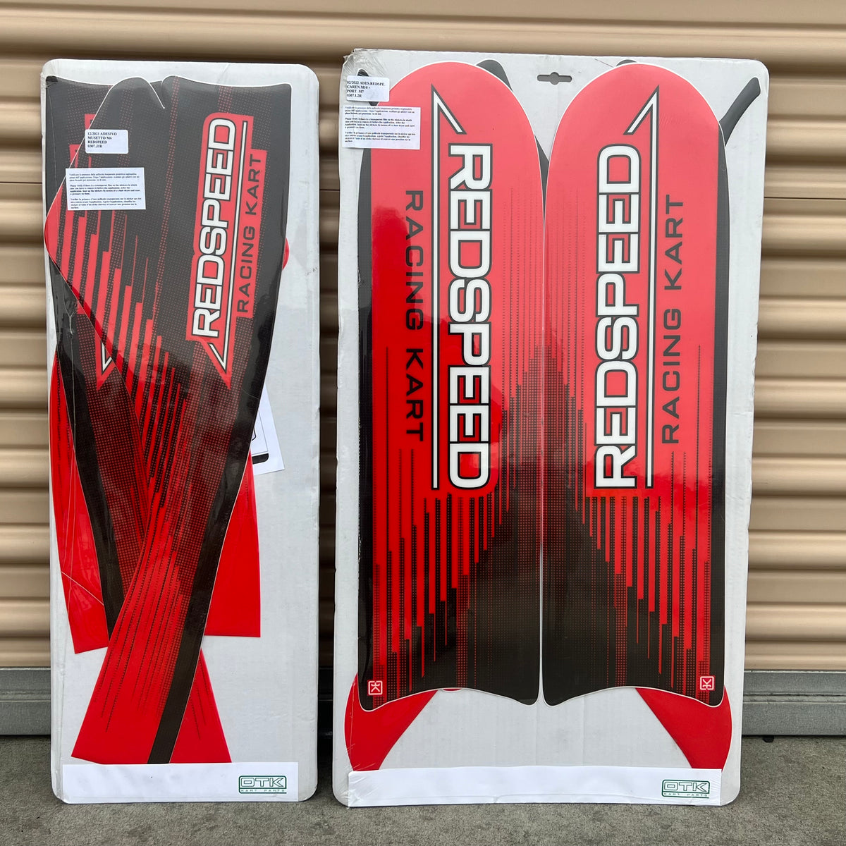 Red Speed Ink Redspeed Graphics Kit – Pro Kart Concepts