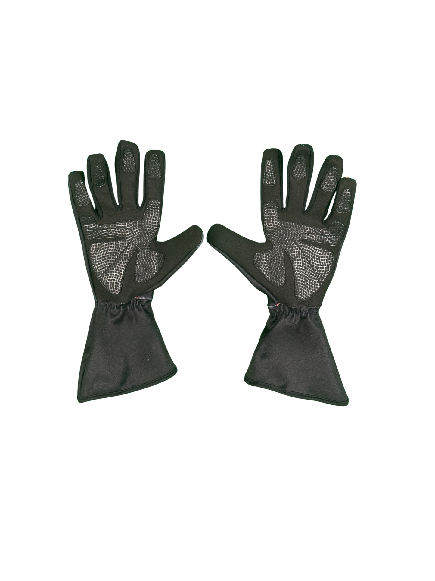 Bottom of a Custom Set of PKC Kart Racing Gloves.