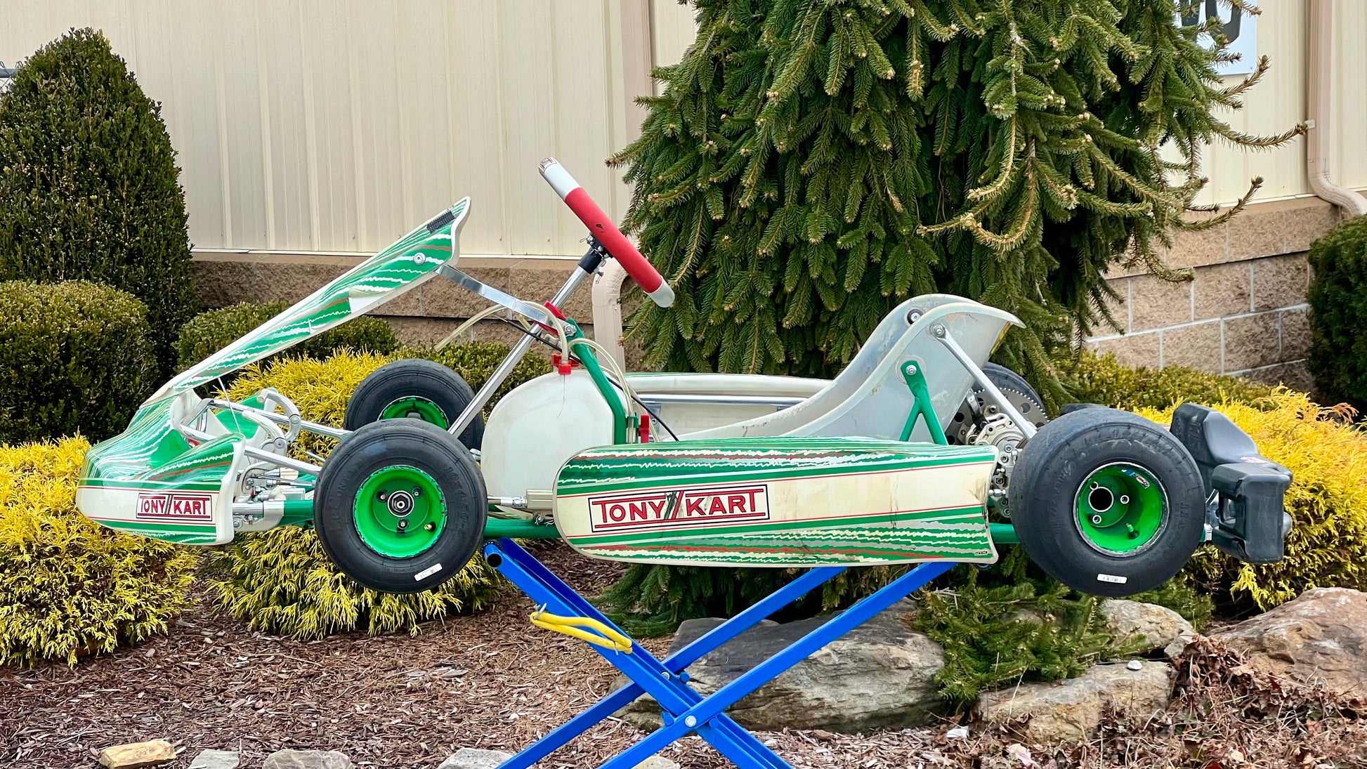 Left Side of a 2017 Tony Kart.