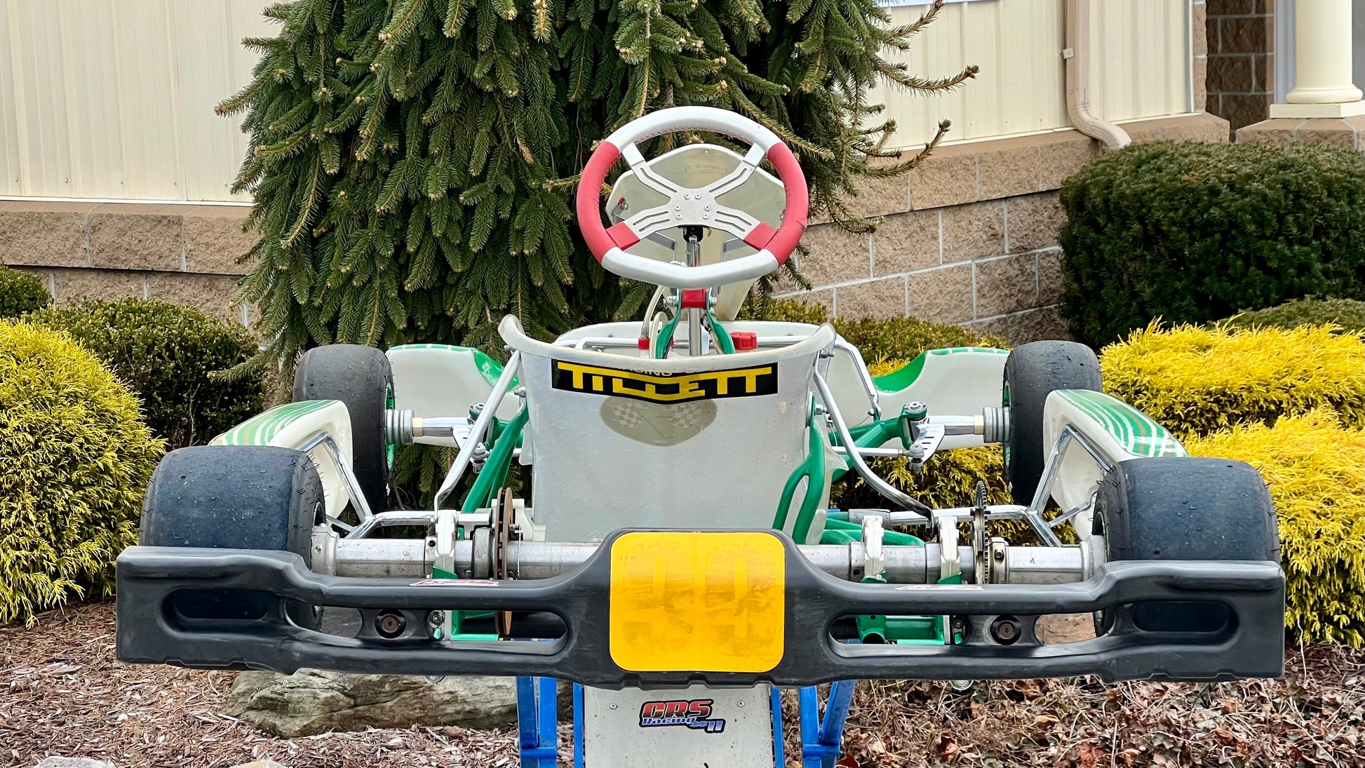 Back of a 2017 Tony Kart.